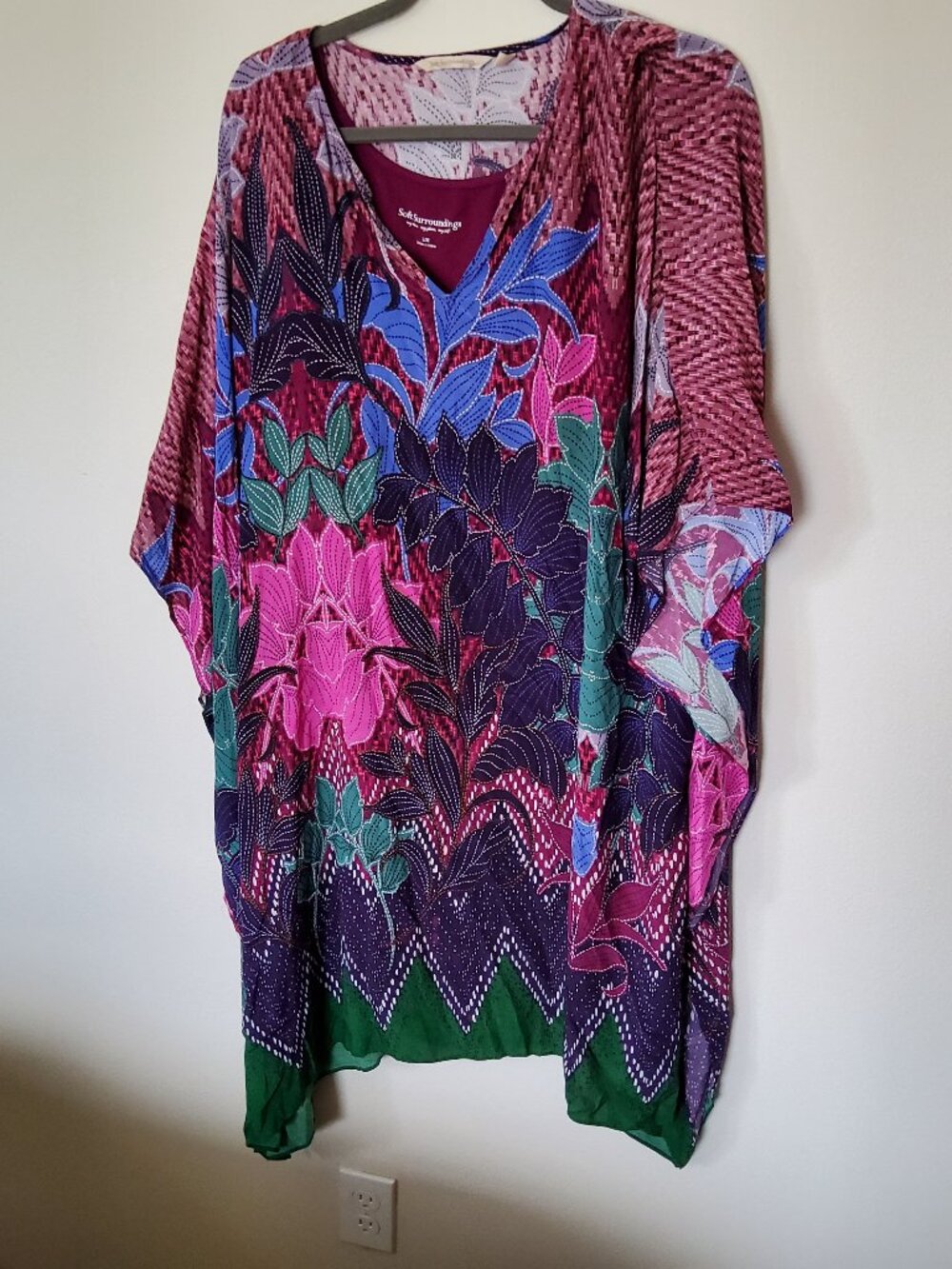Soft Surroundings Adelaide Caftan size L/XL